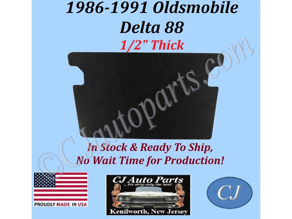 NEW REM 1986 1987 1988 1989 1990 1991 OLDSMOBILE FWD DELTA 88 INSULATION PAD 1/2" THICK #OLS-HIN-220 - IN STOCK