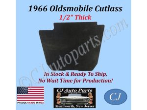 NEW REM 1966 OLDSMOBILE CUTLASS INSULATION PAD 1/2" THICK #CUT-HIN-010 - IN STOCK