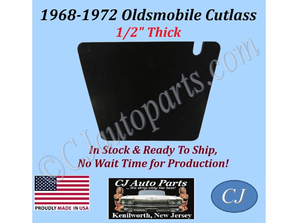 NEW REM 1968 1969 1970 1971 1972 OLDSMOBILE CUTLASS INSULATION PAD 1/2" THICK #CUT-HIN-020 - IN STOCK