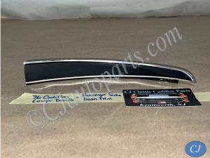 OEM 1974 1975 1976 Cadillac Calais Deville Commercial Chassis 1974 1975 1976 1977 1978 RIGHT PASSENGER SIDE DASH TRIM END CENTER #1603021