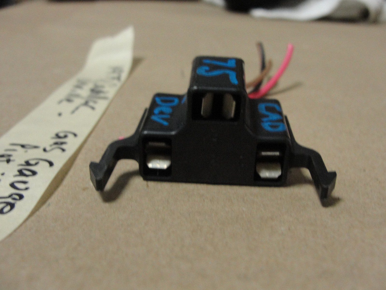 OEM 1974 1975 1976 Cadillac DeVille Calais Fleetwood Commercial Chassis 1974 1975 1976 1977 1978 Eldorado DASH FUEL GAS GAUGE WIRE HARNESS PIGTAIL - Image 2
