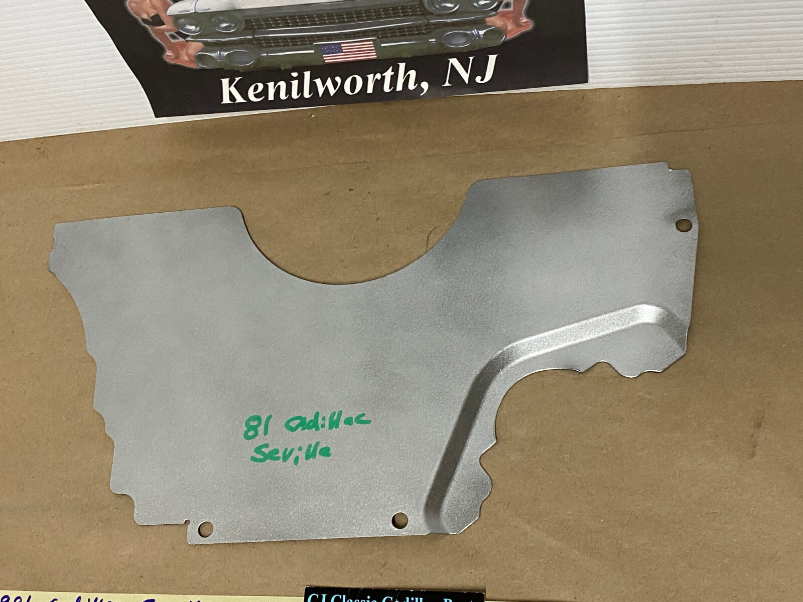OEM 1980 1981 1985 Cadillac Seville 1979 1980 1981 1985 Eldorado FLYWHEEL INSPECTION COVER - Image 2
