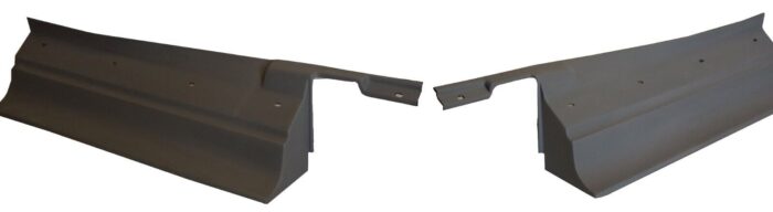 NEW 1977-1978 Cadillac Eldorado Rear Bumper Filler Panel Set (5 Piece Fillers) - Image 12