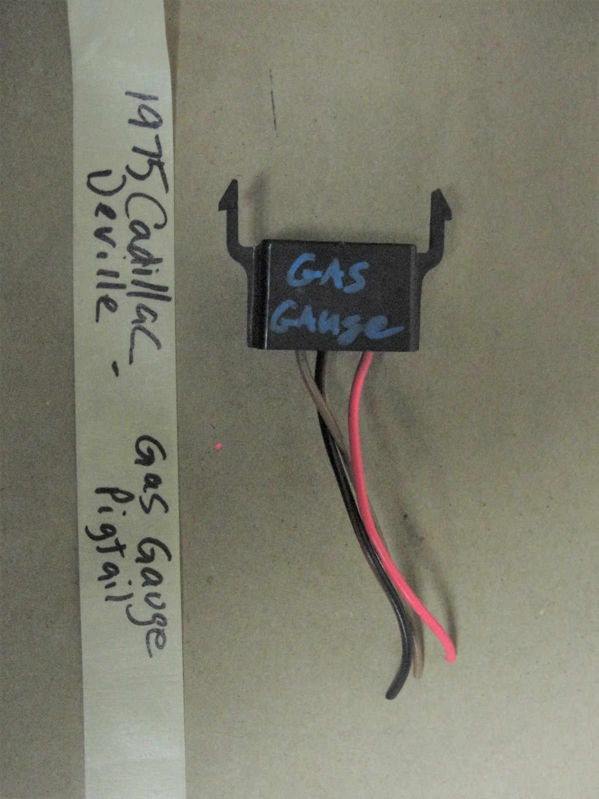 OEM 1974 1975 1976 Cadillac DeVille Calais Fleetwood Commercial Chassis 1974 1975 1976 1977 1978 Eldorado DASH FUEL GAS GAUGE WIRE HARNESS PIGTAIL - Image 4