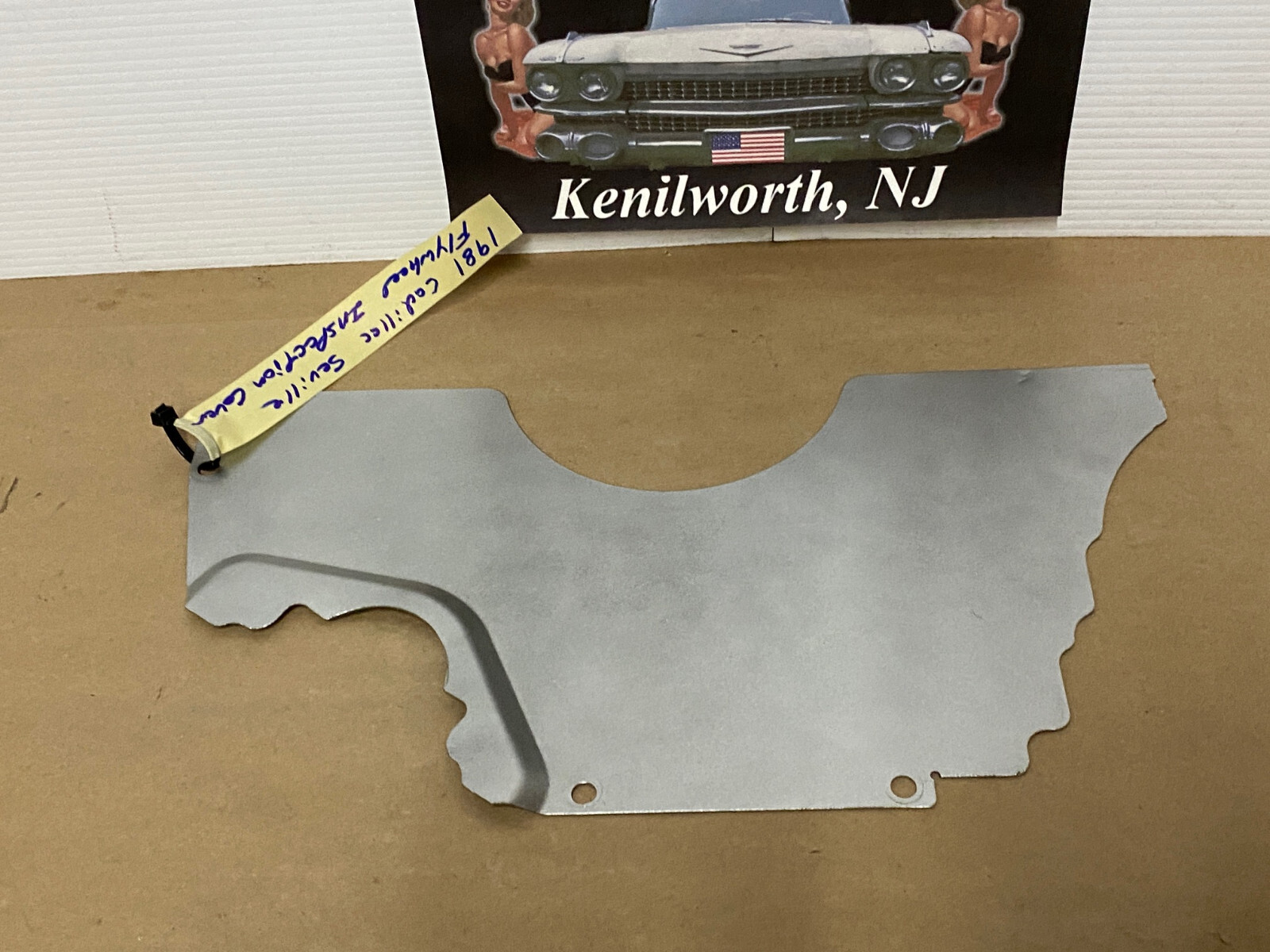 OEM 1980 1981 1985 Cadillac Seville 1979 1980 1981 1985 Eldorado FLYWHEEL INSPECTION COVER - Image 9