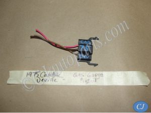 OEM 1974 1975 1976 Cadillac DeVille Calais Fleetwood Commercial Chassis 1974 1975 1976 1977 1978 Eldorado DASH FUEL GAS GAUGE WIRE HARNESS PIGTAIL