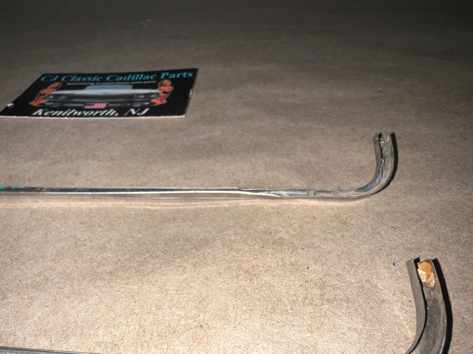 OEM 1966 Cadillac Deville Fleetwood Calais Eldorado TAIL LIGHT LENS ESCUTCHEON TRIM MOLDING - Image 14