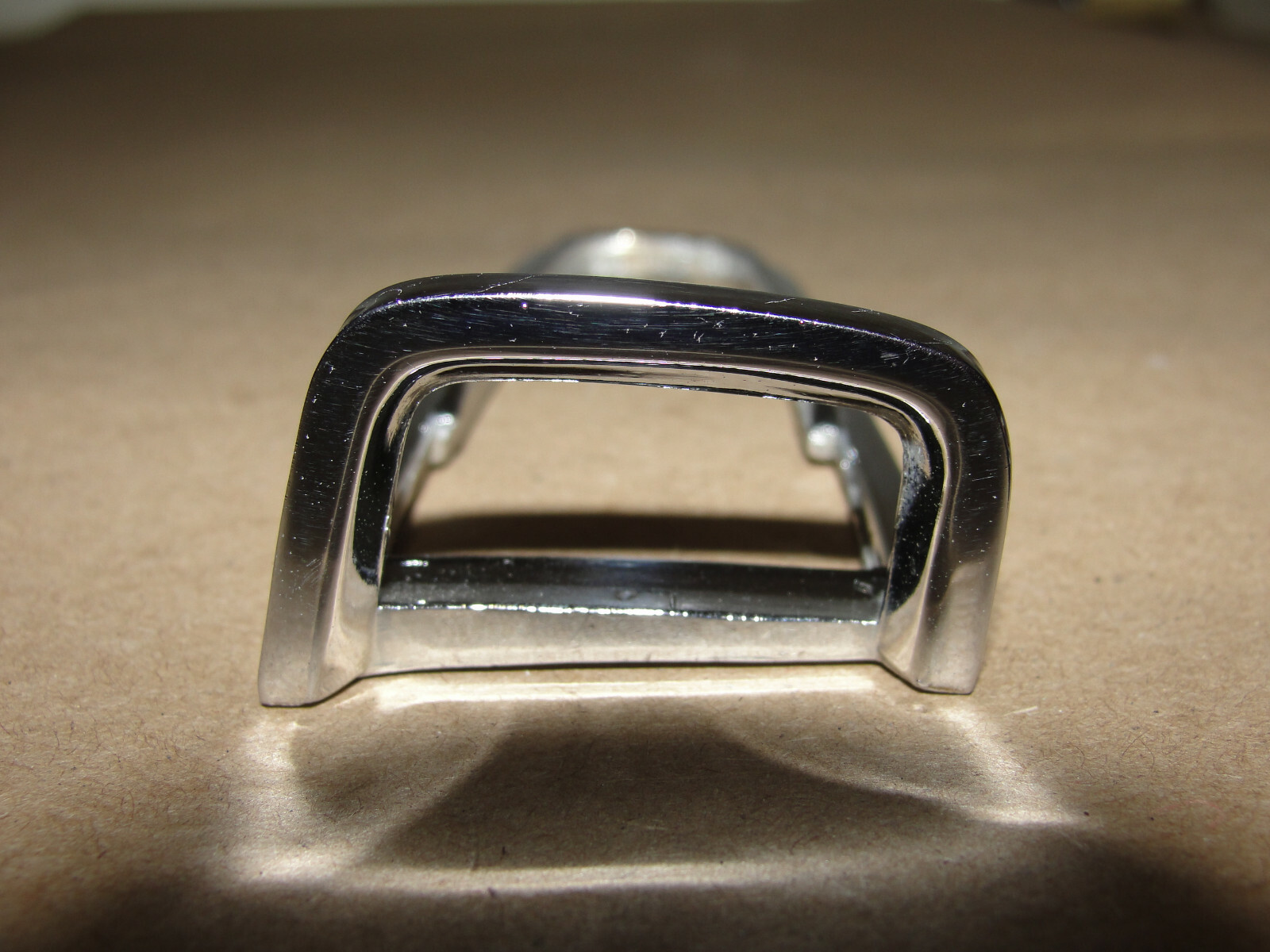 OEM 1971 1972 1973 1974 Cadillac Deville Calais Fleetwood LEFT TOP FENDER TURN SIGNAL INDICATOR CHROME TRIM BEZEL - Image 2