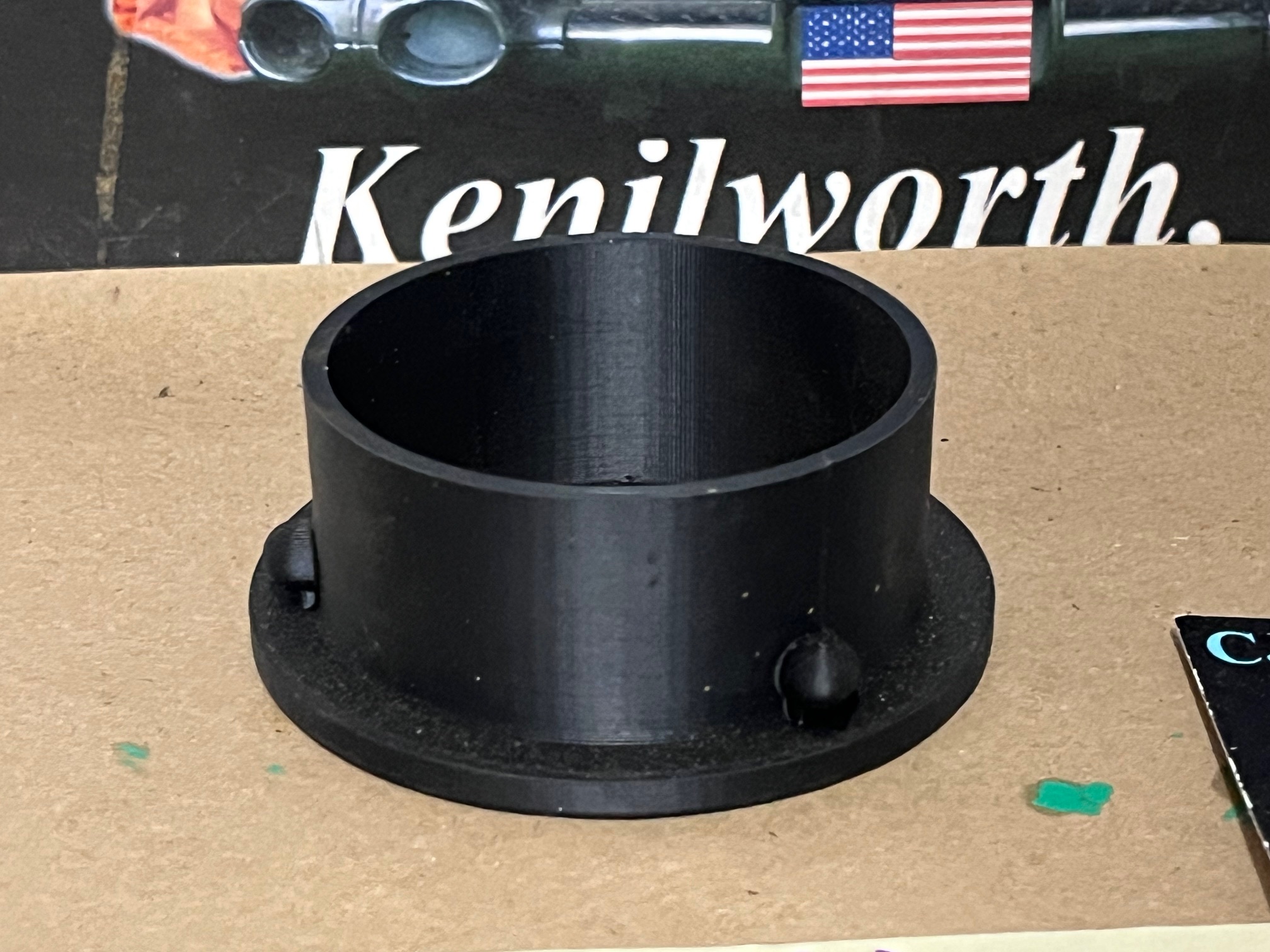 NEW 1961 1962 CADILLAC DEVILLE ELDORADO FLEETWOOD GENERATOR AIR INTAKE HOSE FLANGE (FOR CARS WITH A/C) #1476988 - Image 4