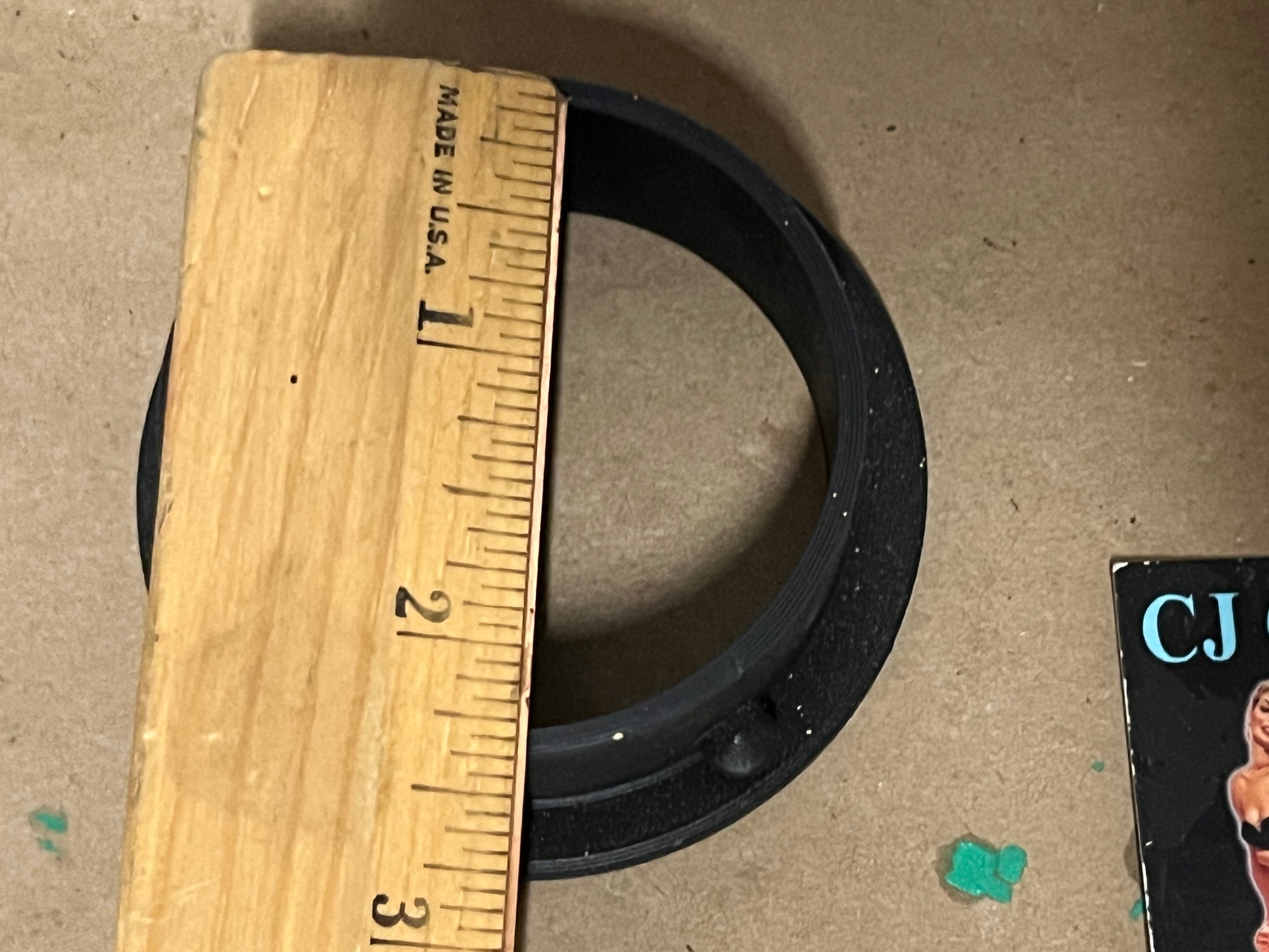 NEW 1961 1962 CADILLAC DEVILLE ELDORADO FLEETWOOD GENERATOR AIR INTAKE HOSE FLANGE (FOR CARS WITH A/C) #1476988 - Image 5