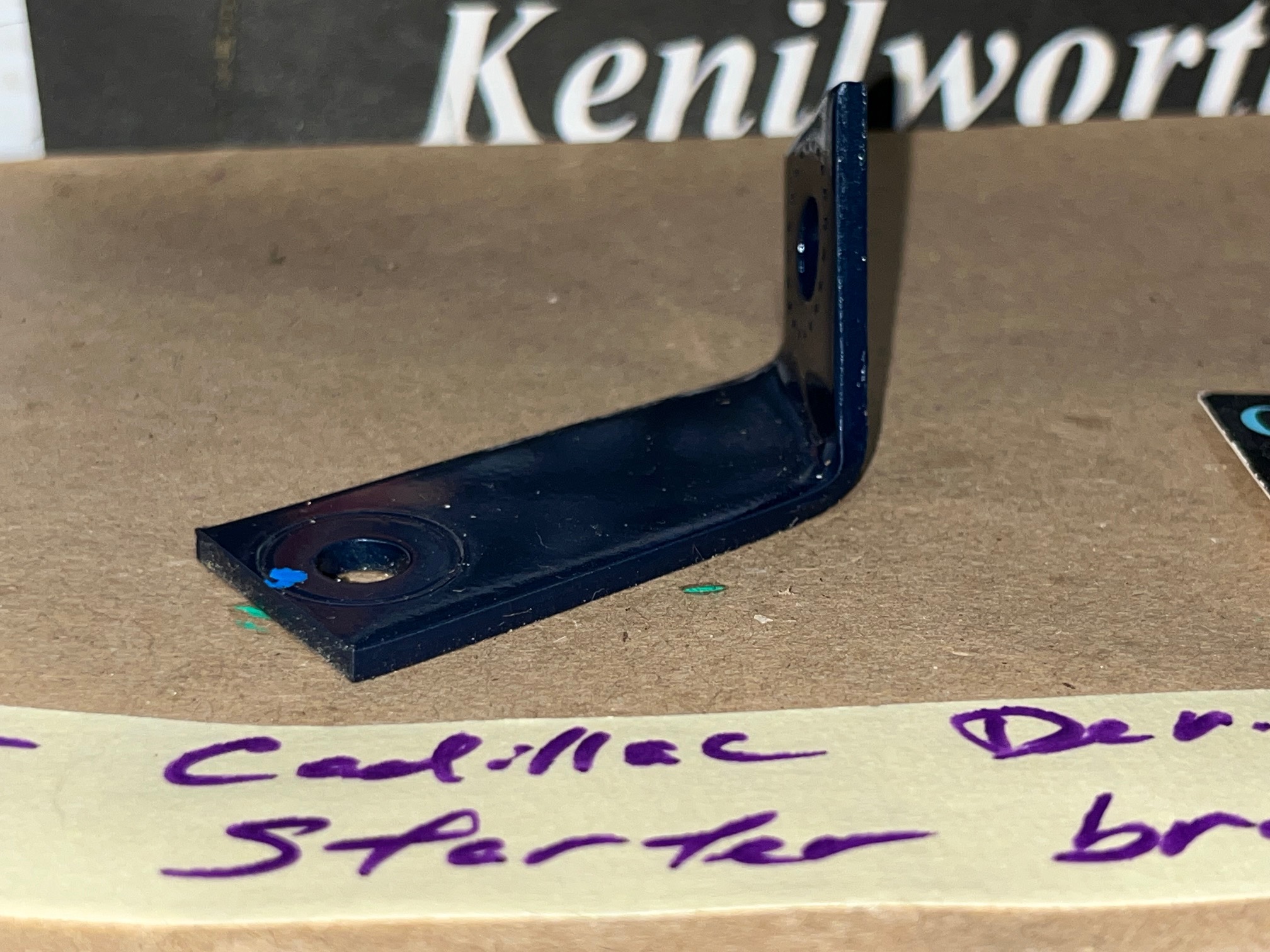 OEM 1968 1969 1970 1971 1972 1973 1974 1975 CADILLAC DEVILLE CALAIS FLEETWOOD STARTER MOTOR MOUNTING BRACKET #1489420 - Image 6