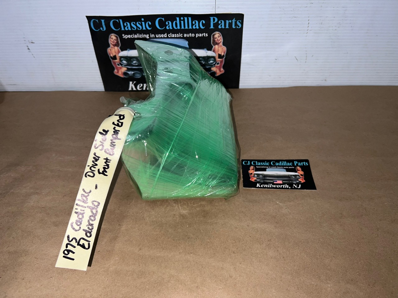 OEM 1975 1976 1977 1978 CADILLAC ELDORADO LEFT DRIVER SIDE LOWER FRONT BUMPER END #3516071 - Image 18