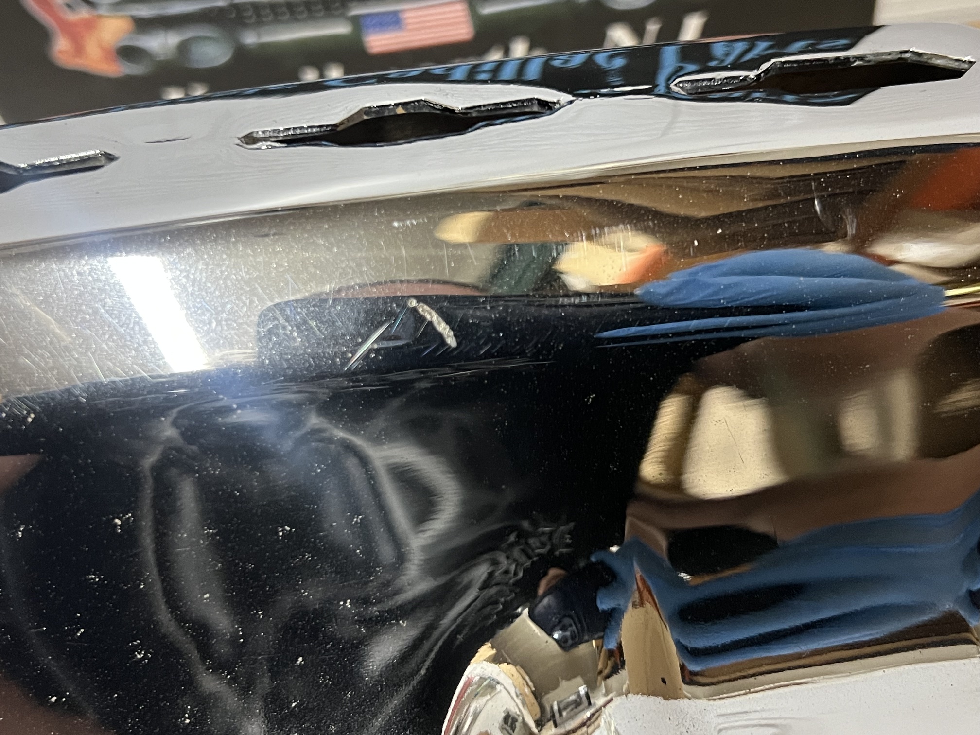 OEM 1975 1976 1977 1978 CADILLAC ELDORADO RIGHT PASSENGER SIDE LOWER FRONT BUMPER END #3516072 - Image 4