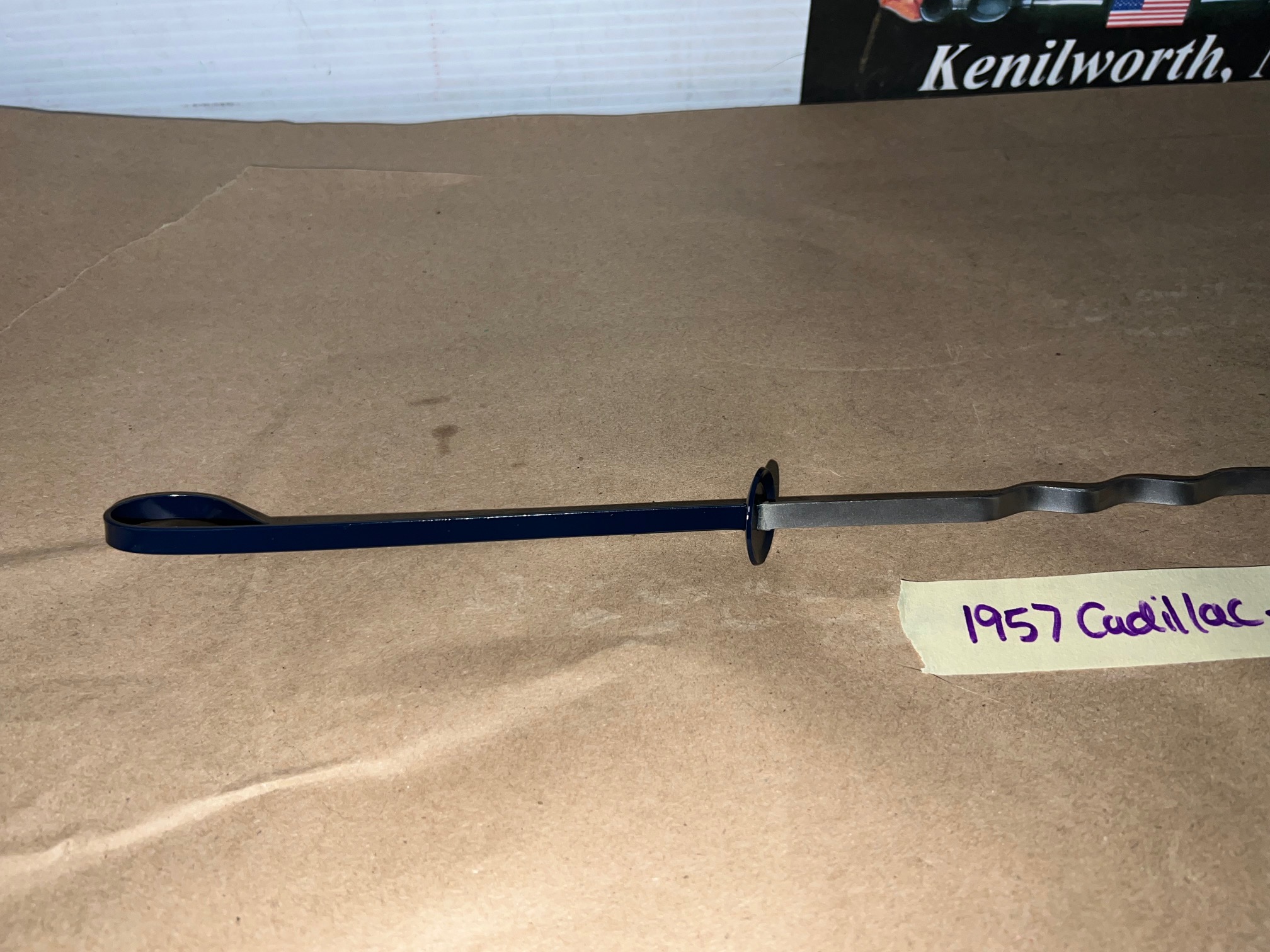 NEW 1957 Cadillac Deville Eldorado Fleetwood 365 ENGINE OIL FLUID LEVEL INDICATOR DIPSTICK #1466797 - Image 2