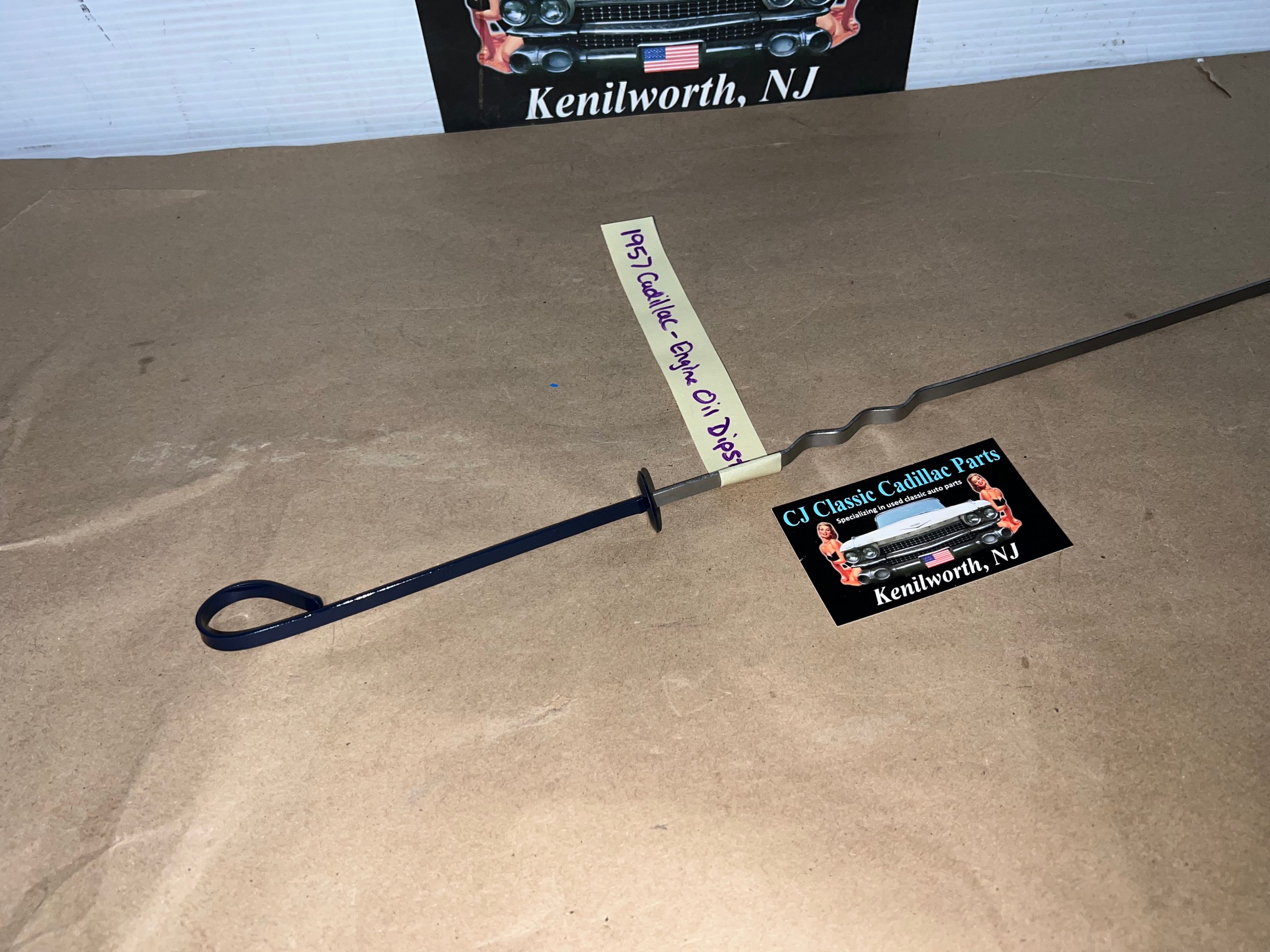 NEW 1957 Cadillac Deville Eldorado Fleetwood 365 ENGINE OIL FLUID LEVEL INDICATOR DIPSTICK #1466797 - Image 24