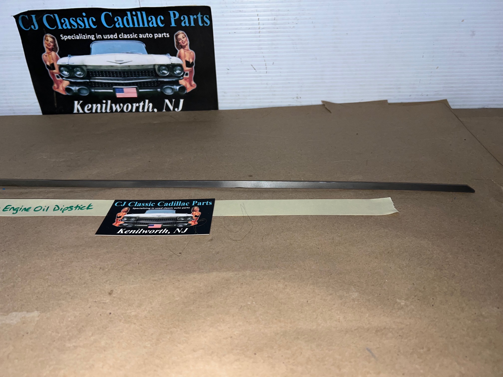 NEW 1954 1955 1956 1958 CADILLAC DEVILLE ELDORADO FLEETWOOD ENGINE OIL LEVEL INDICATOR DIPSTICK #1461124 - Image 5