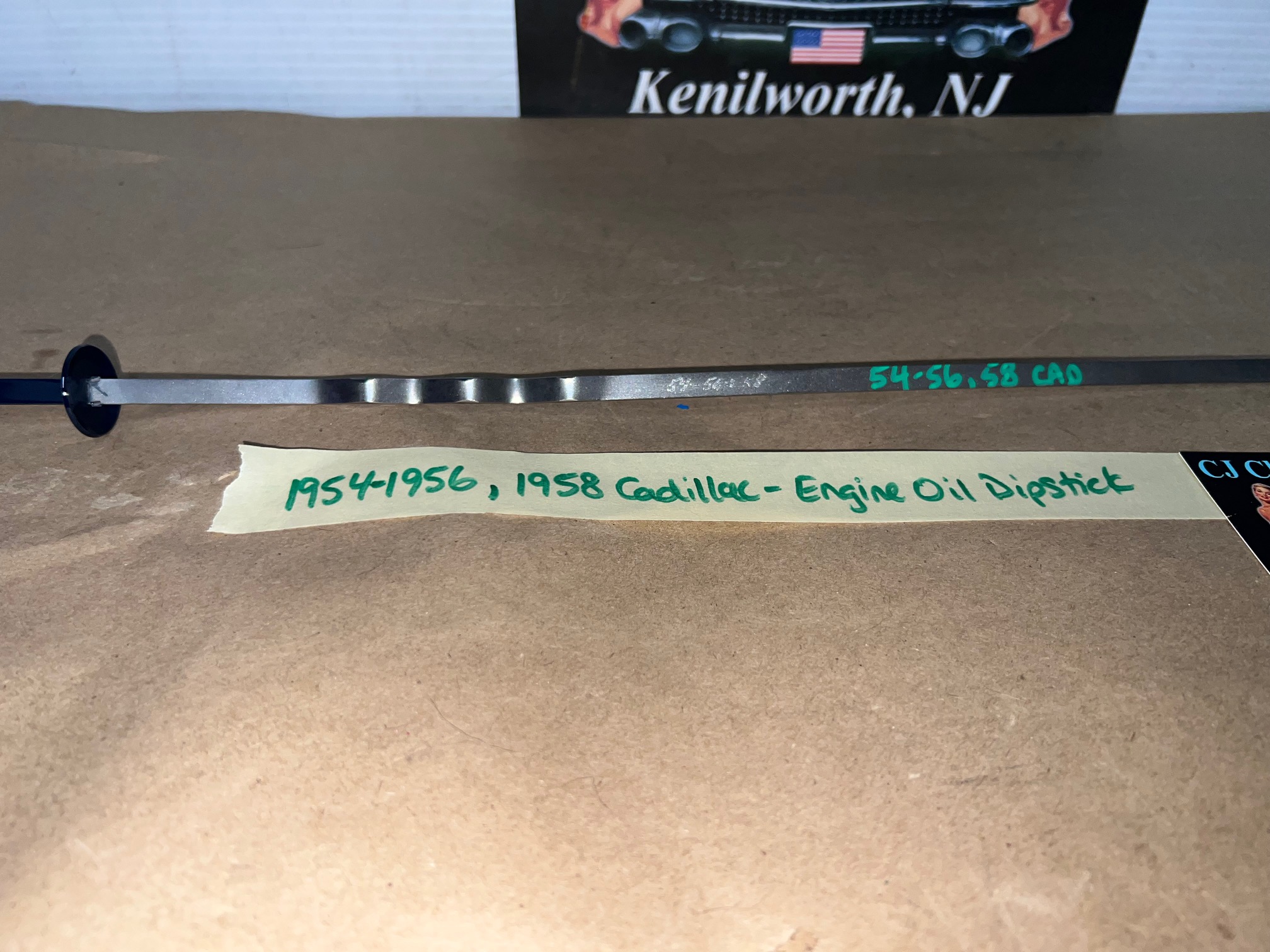 NEW 1954 1955 1956 1958 CADILLAC DEVILLE ELDORADO FLEETWOOD ENGINE OIL LEVEL INDICATOR DIPSTICK #1461124 - Image 11