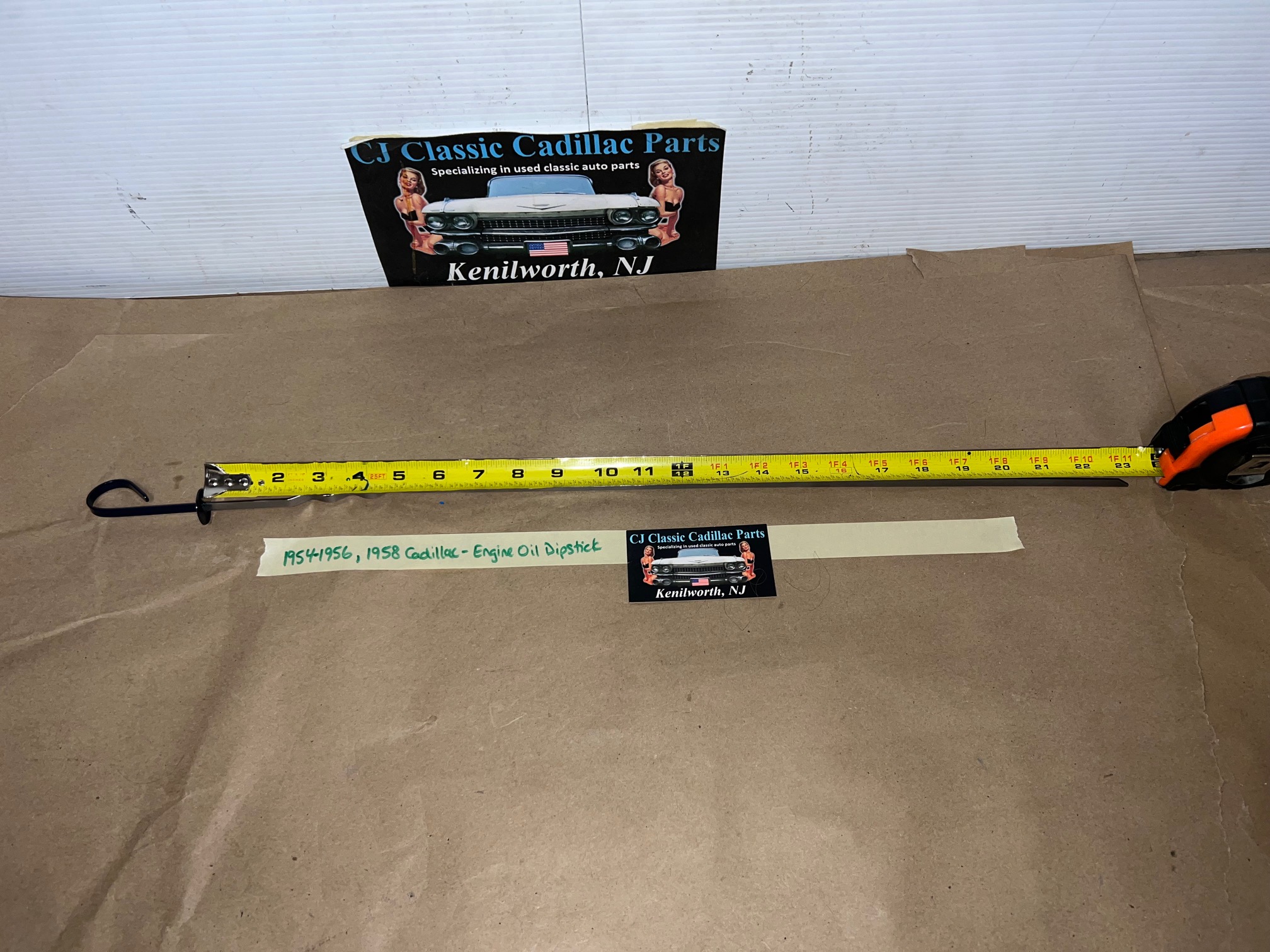 NEW 1954 1955 1956 1958 CADILLAC DEVILLE ELDORADO FLEETWOOD ENGINE OIL LEVEL INDICATOR DIPSTICK #1461124 - Image 18