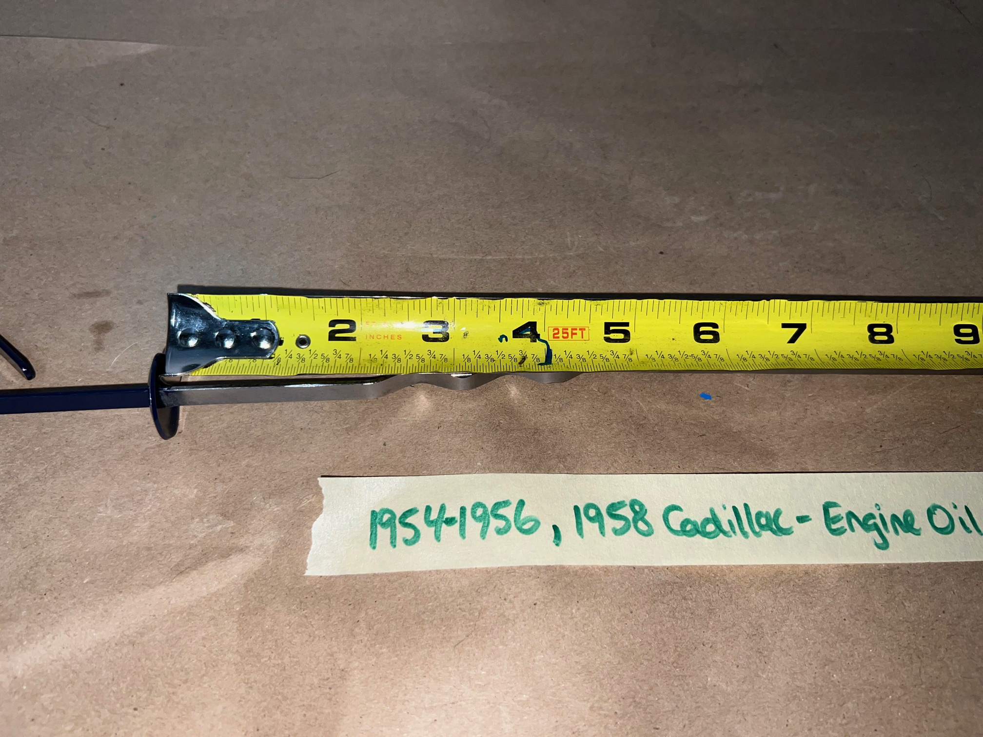 NEW 1954 1955 1956 1958 CADILLAC DEVILLE ELDORADO FLEETWOOD ENGINE OIL LEVEL INDICATOR DIPSTICK #1461124 - Image 19