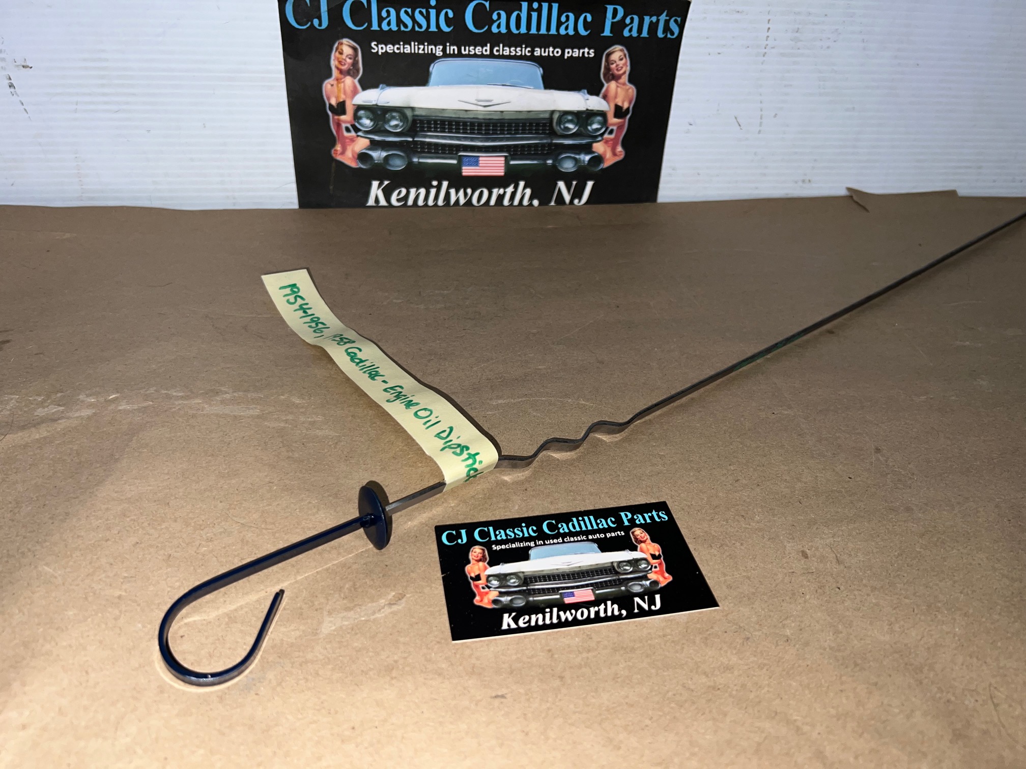 NEW 1954 1955 1956 1958 CADILLAC DEVILLE ELDORADO FLEETWOOD ENGINE OIL LEVEL INDICATOR DIPSTICK #1461124 - Image 21