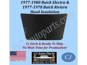 REM 1977 1978 1979 1980 BUICK ELECTRA & 1977-1978 RIVIERA HOOD INSULATION BUK-HIN-160