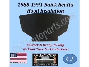REM 1988 1989 1990 1991 BUICK REATTA HOOD INSULATION BUK-HIN-200