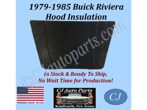 REM 1979 1980 1981 1982 1983 1984 1985 BUICK RIVIERA HOOD INSULATION - BUK-HIN-165